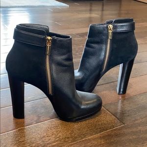 Michael Kors heeled booties size 7 worn once